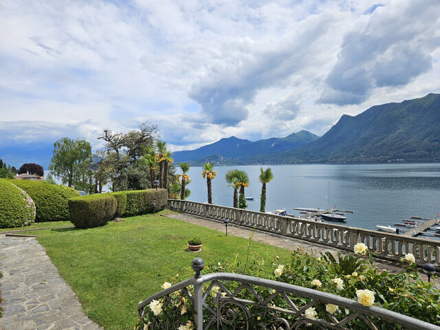Ferienwohnung am Lago Maggiore in einer Jugendstilvilla am See