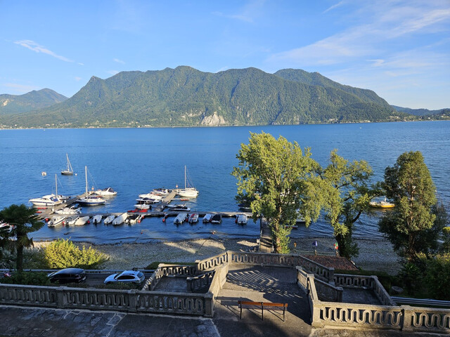Ferienwohnung am Lago Maggiore in einer Jugendstilvilla am See