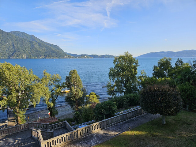 Ferienwohnung am Lago Maggiore in einer Jugendstilvilla am See
