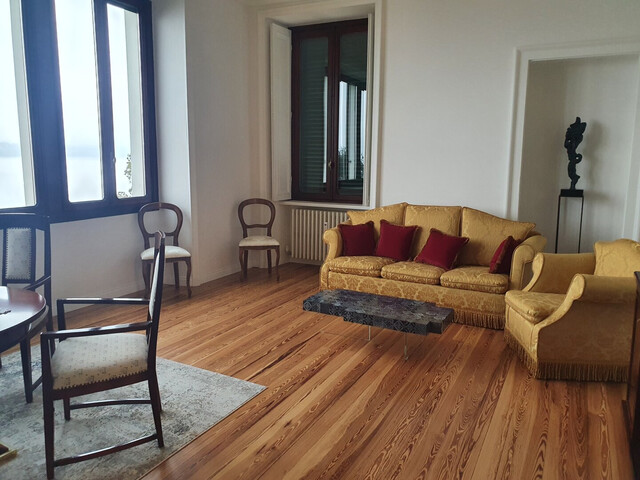 Ferienwohnung am Lago Maggiore in einer Jugendstilvilla am See