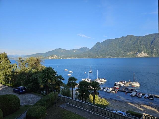 Ferienwohnung am Lago Maggiore in einer Jugendstilvilla am See