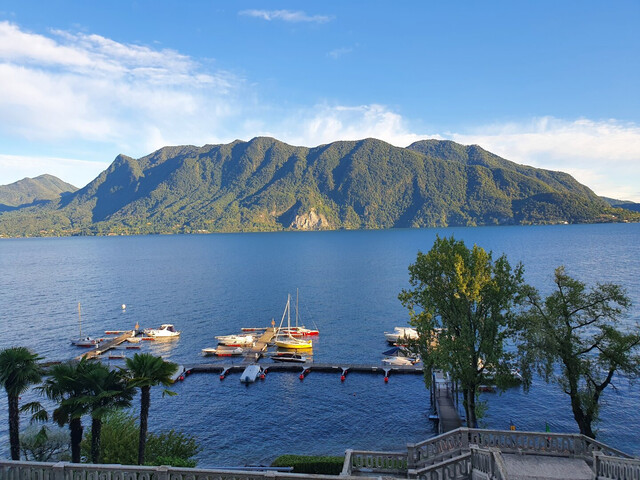 Ferienwohnung am Lago Maggiore in einer Jugendstilvilla am See