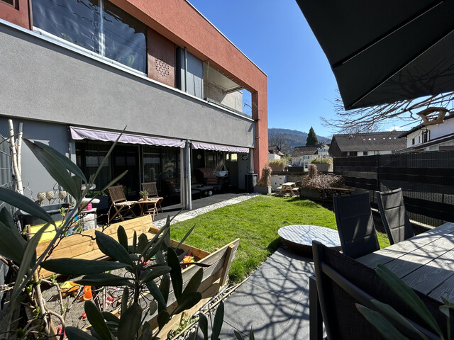 4 Zimmer-Wohnung  |  großer Garten  |  Toplage  |  Altach