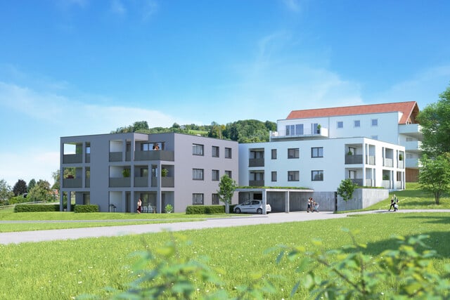 2-Zi-Wohnung mit Terrasse und Garten