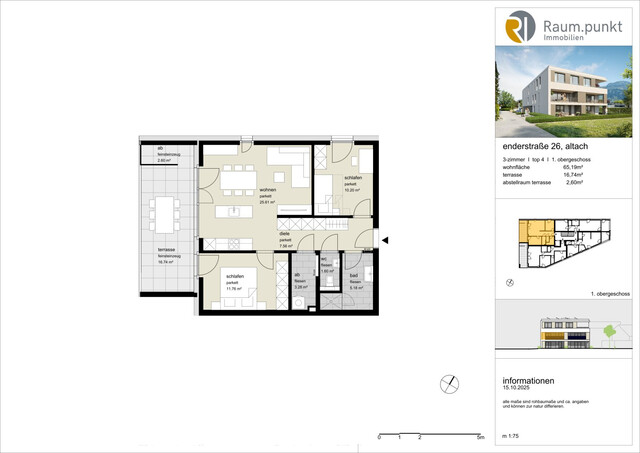3-Zimmerwohnung mit Terrasse - Top 04 - V.2