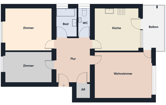 Geräumige  3-Zimmer Wohnung in Hard - Perfekt für Familien!