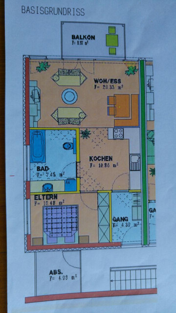 Helle, teilmöblierte 2-Zimmer Wohnung mit Balkon - zentral & ruhig gelegen | Ab sofort verfügbar