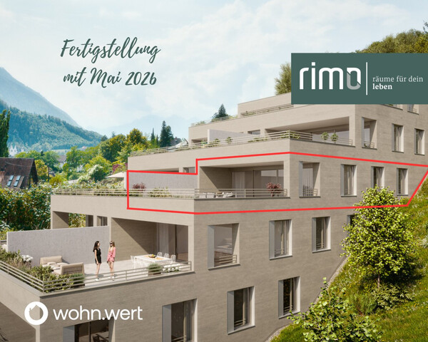 Wohnanlage "Hillside" - Traumhafte 3-Zimmerwohnung mit imposanter Terrasse - Top 17
