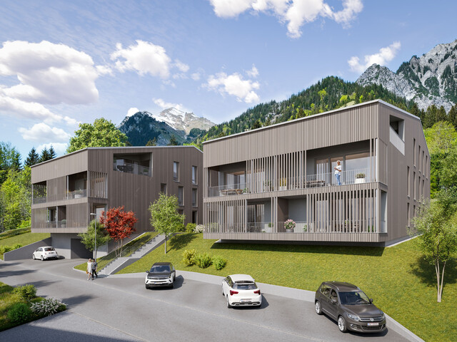 Hochwertig wohnen, fair bezahlen, Panoramawohnung in Dalaas - nur noch wenige Wohnungen frei! (Alpenländische)