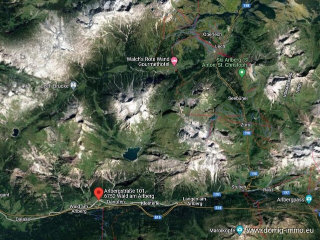 Luxuriöse 3 Zimmer Ferienwohnung mit Zweitwohnsitzwidmung in Wald am Arlberg! 3.OG Top 2