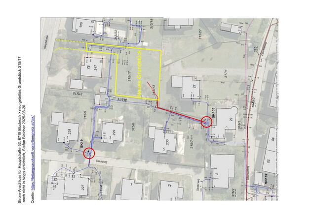 Sonniges Baugrundstück