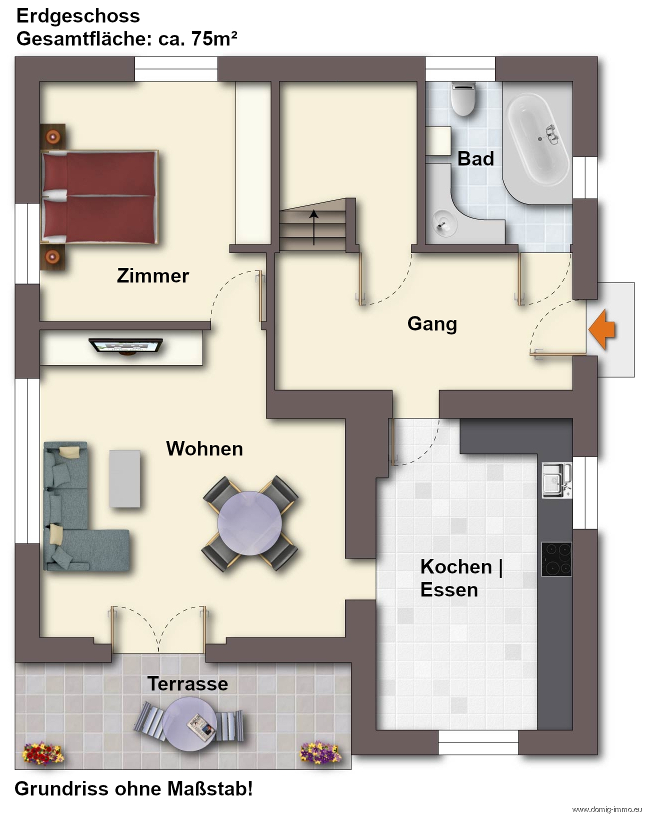 Großzügige Liegenschaft mit zwei Wohneinheiten und 1.513m² Grundstücksfläche in Feldkirch-Tisis