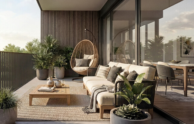 Baustart fixiert! Perfekt aufgeteilte 2-Zimmer Terrassenwohnung