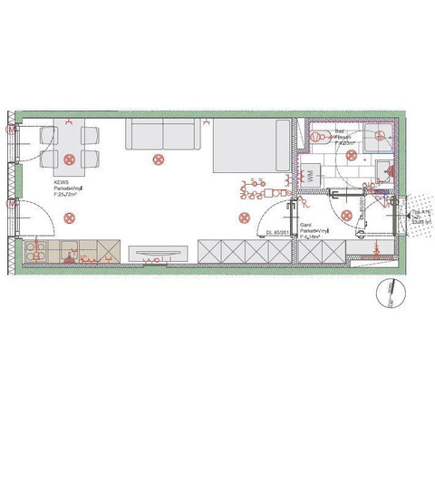 A16 - Neubau! 1-Zimmer-Mietwohnung
