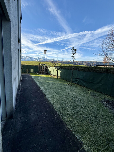 3-Zimmer Wohnung in Toplage - Feldkirch-Tisis, 110 m² Garten &amp; 3 Parkplätze, ideal für Grenzgänger