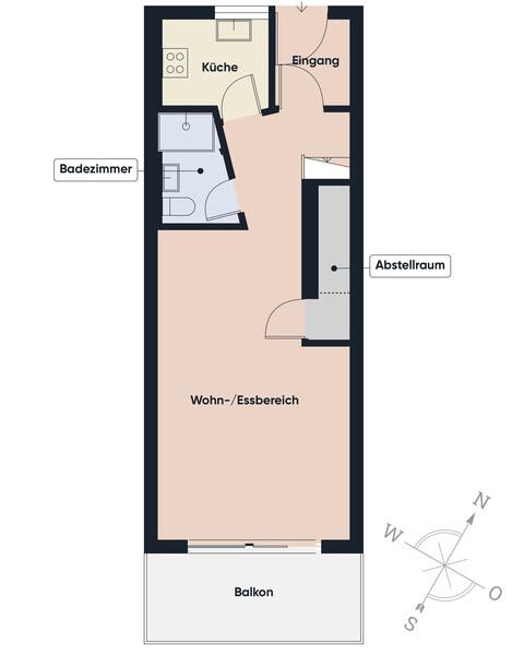 Urban & ruhig: Traumhafte 3-Zimmer-Maisonette in der Steinachstraße