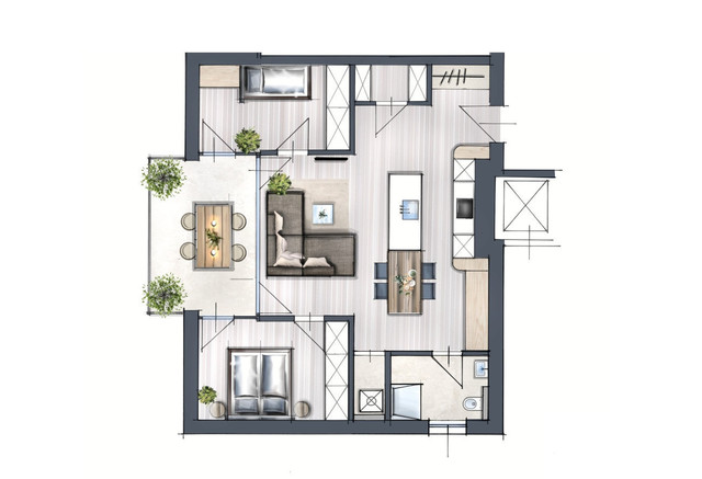 Bezugsfertig! Wunderbare 3-Zimmer-Eck-Terrassen-Whg. in Feldkirch-Altenstadt "Küchlerstraße 17" zu verkaufen!