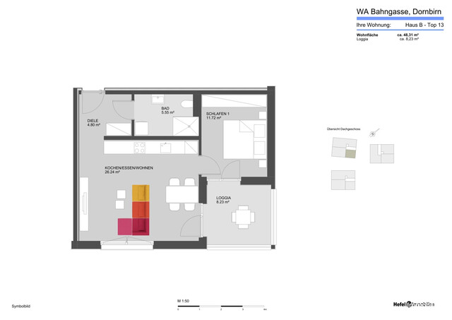Neuwertige 2-Zimmer-Wohnung im Halterdorf!