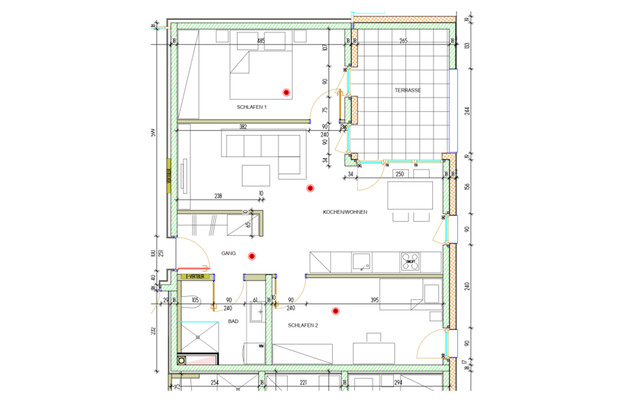 Gemütliche 3-Zi-Gartenwohnung in zentrumsnaher Lage zu vermieten!