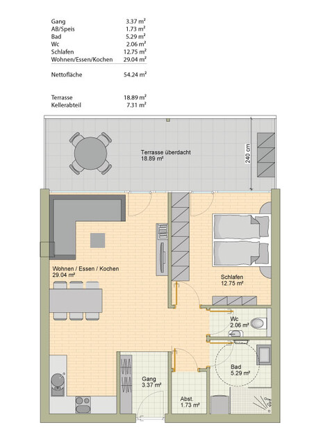 Grenznahe neubau Wohnung in Feldkirch - Tosters