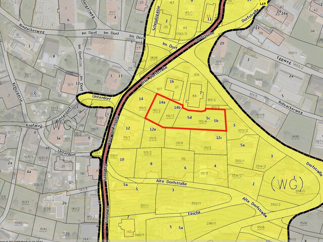 Sonnige und naturnahe Lage mit hoher Lebensqualität - Grundstücksgröße ca. 688 m²