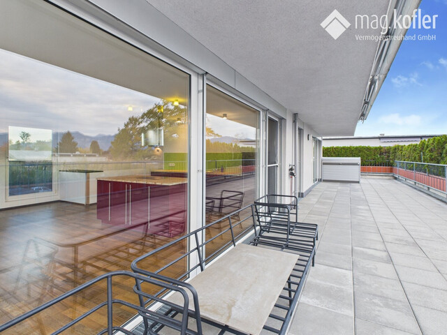 Seltene Gelegenheit: Exklusive Penthouse-Wohnung in Hard – mit 111 m² Terrasse und Rundumblick