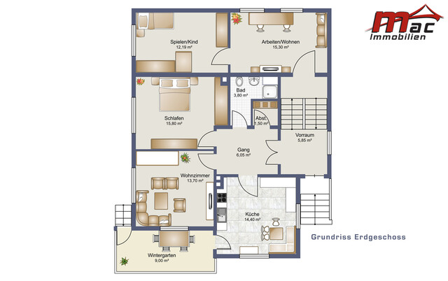 Liebevoll gepflegtes Mehrgenerationen-Wohnhaus in sonniger Ruhelage