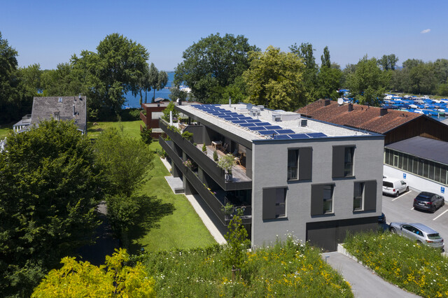 Wohnen am See: 2-Zimmer-Gartenwohnung in Hard 