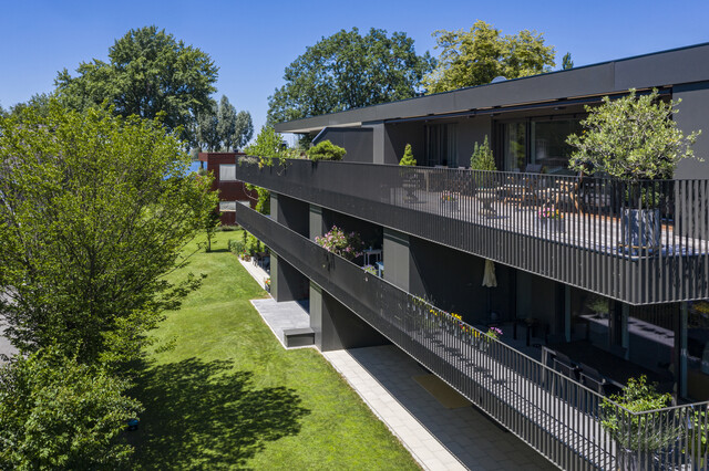Wohnen am See: 2-Zimmer-Gartenwohnung in Hard 