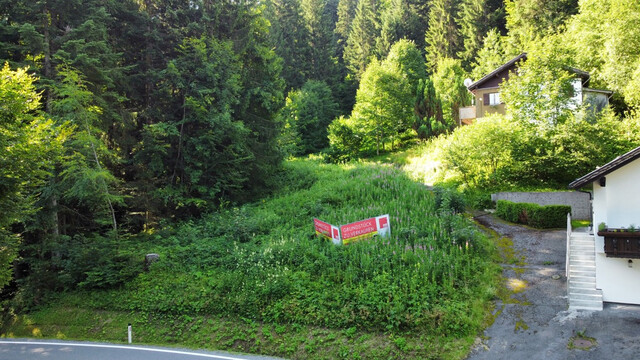 Baugrundstück mit Ferienwidmung in bester Lage in Schwarzenberg Bödele