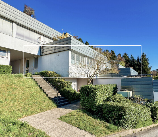 Großzügige 5-Zimmer-Terrassenwohnung mit Panorama-Ausblick in Hanglage von Schwarzach