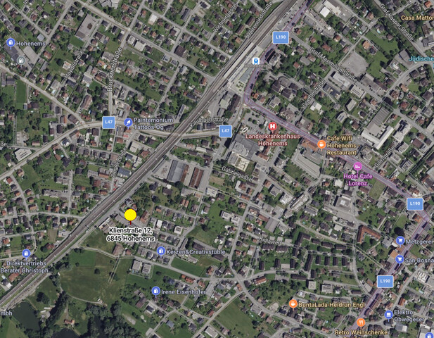 Familienfreundliche 4-Zimmer-Wohnung
mit Balkon in Hohenems