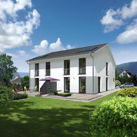 Neue Doppelhaus-Hälfte in Ziegelbauweise inkl. Grundstück€ 633.000,00 plus WBF!