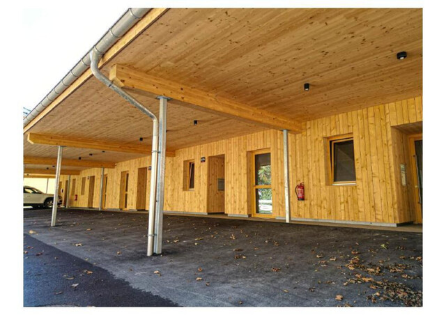 Bregenzerwald - Au, Vollholz Reihenhaus mit Garten, Terrasse und Schuppen, kurzfristig beziehbar