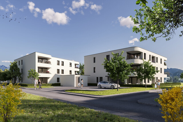 Erstbezug! Sehr schöne  2- Zimmer-Terrassenwohnung in Altach