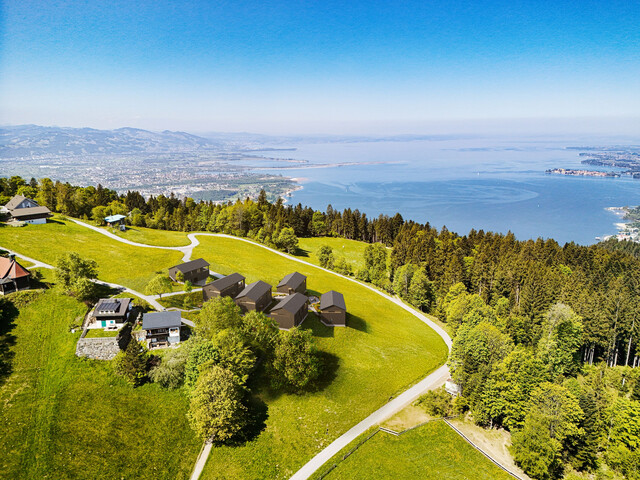 SEENSUCHT BERGCHALETS über dem Bodensee - Echter Ferienwohnsitz auf 1020 m Höhe - einzigartiges Hideaway auf dem Pfänder