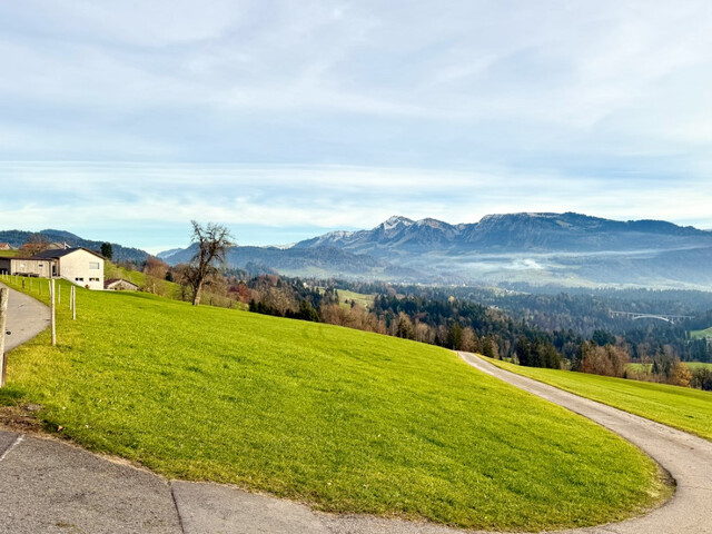 Sonniges Grundstück mit Blick in den Bregenzerwald!