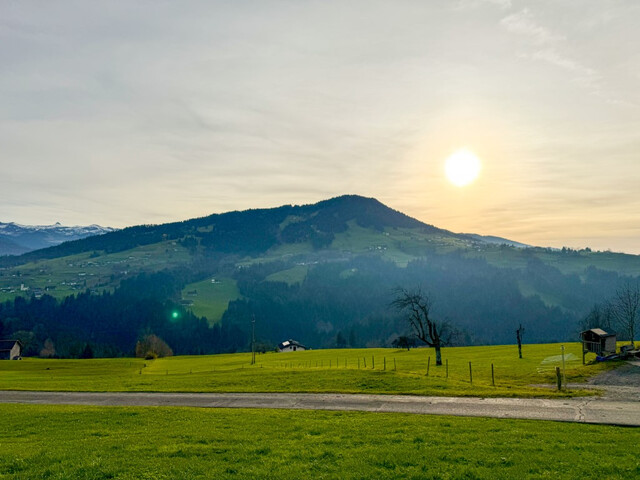 Sonniges Grundstück mit Blick in den Bregenzerwald!
