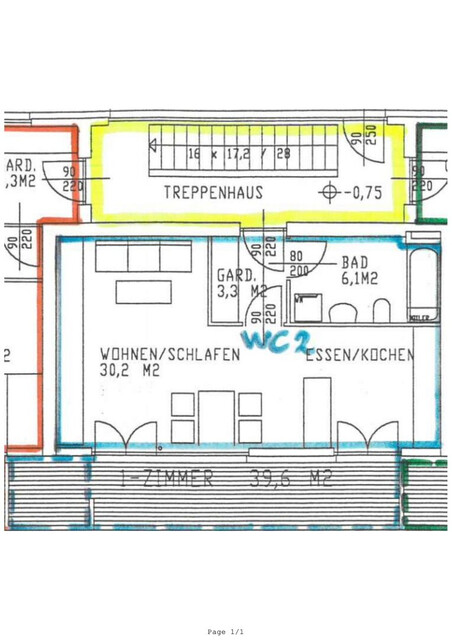 Gemütliche 2-Zimmerwohnung mit Terrasse & Garten zu vermieten!