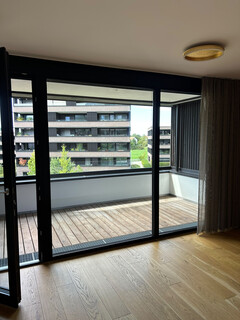 Wohnen am Bodensee: Helle 3-Zimmer-Terrassenwohnung mit seitlichem Seeblick im Seedomizil Lochau – 2 Terrassen, Tiefgarage