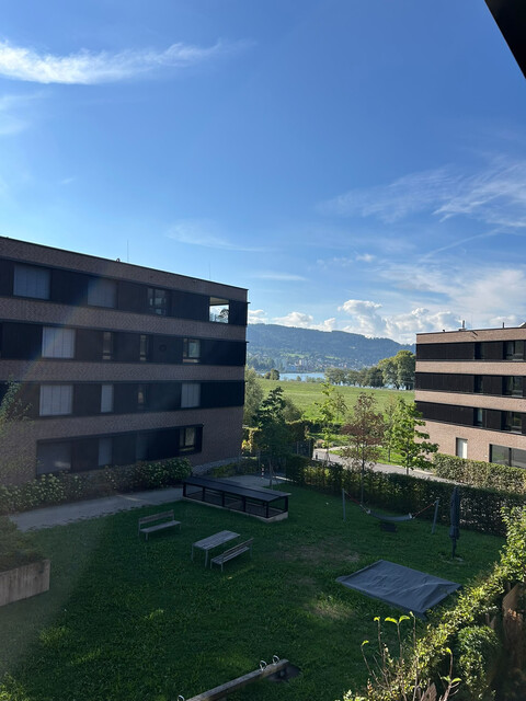 Wohnen am Bodensee: Helle 3-Zimmer-Terrassenwohnung mit seitlichem Seeblick im Seedomizil Lochau – 2 Terrassen, Tiefgarage
