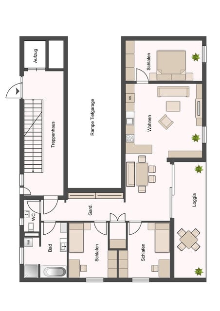 Exklusiv & neuwertig: 4-Zimmer-Gartenwohnung in Feldkirch