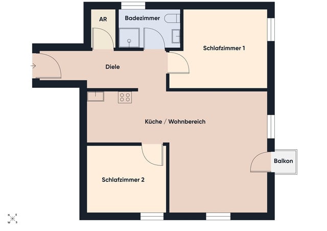 3-Zimmer-Wohnung | Urbanes Wohnen | Carport & Garten inklusive