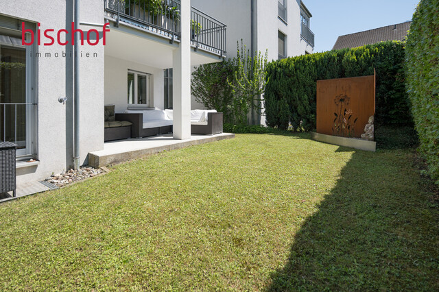 Zentrale 3-Zimmer-Wohnung mit Privatgarten