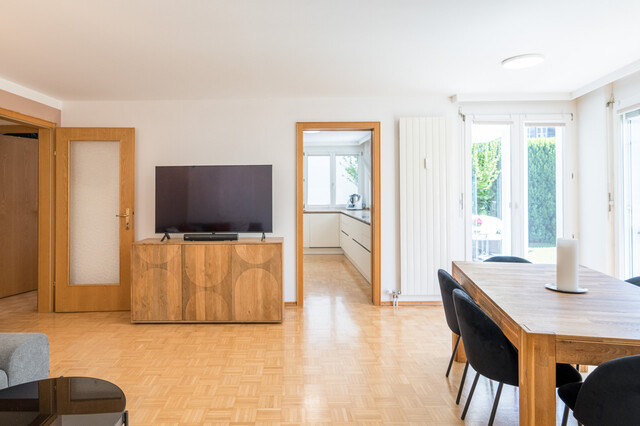 Zentrale 3-Zimmer-Wohnung mit Privatgarten
