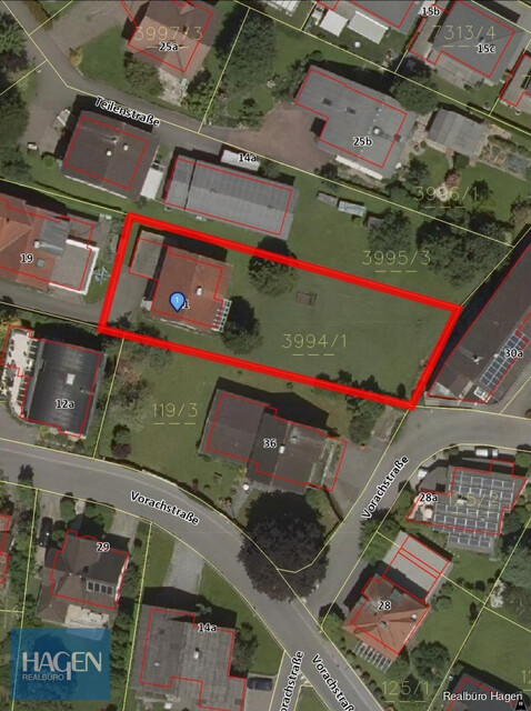 Einfamilienhaus mit großem Grundstück und viel Potenzial in Lustenau zu verkaufen!