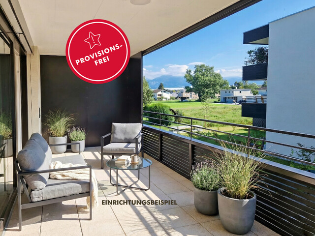 Neubau! Hochwertig ausgestattete 4-Zimmer-Wohnung im Grünen mit großer Süd-West-Terrasse