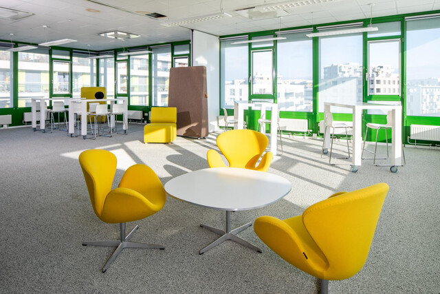 Bürofläche mit viel Tageslicht im 4. Liftstock