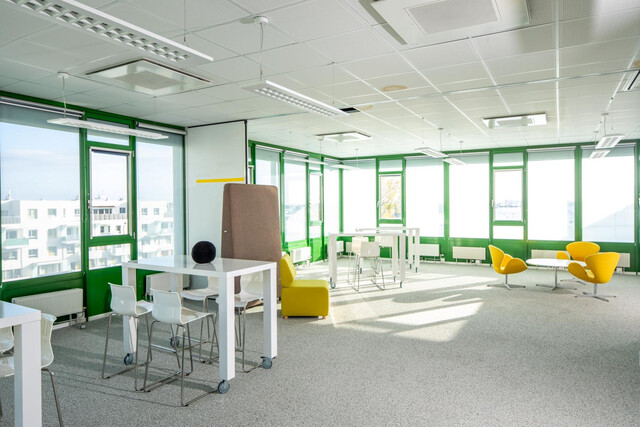 Bürofläche mit viel Tageslicht im 4. Liftstock