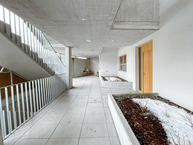 Moderne Architektur mit Garten und Ausblick - 2-Zimmer-Gartenwohnung in Dornbirn